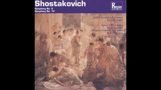 Shostakovich Symphony no.14  R.Barshai/G.Vishnevskaya/M.Reshetin