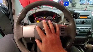 Nissan Steering Angle Calibration