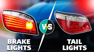 Brake Lights vs Tail Lights - What's the Difference? (Are They the Same Bulb?)