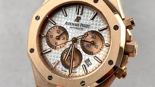 Audemars Piguet Royal Oak Chronograph 26315OR.OO.1256OR.01 Audemars Piguet Watch Review