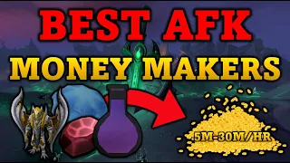Best AFK Money Making Methods in RuneScape 3
