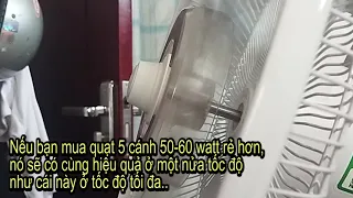 Quạt Toshiba F-LSD 10 ? Nó có giá trị không? This fan is a failure