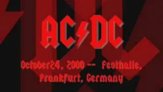 AC/DC - Dirty Deeds Done Dirt Cheap - Live [Frankfurt 2000]