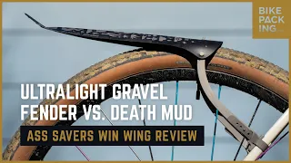 Ultralight Gravel Fender Vs. Death Mud: Ass Savers Win Wing Review