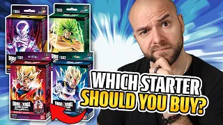 The BEST Fusion World Starter Deck? - Goku, Vegeta, Frieza & Broly Review! | Dragon Ball