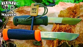 Нож Morakniv Kansbol против Mora 2000. Ножи для леса.