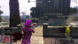 GTA 5 Capturing area from motorcycle club