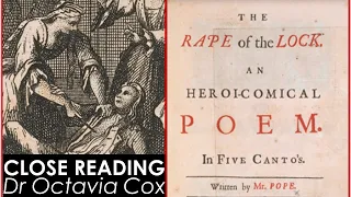 Alexander Pope The Rape of the Lock | POEM ANALYSIS | Mock-Epic Genre, Scale, Antithesis, & Zeugma
