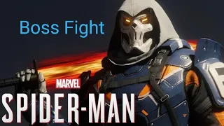 Spiderman PS4: Stealth Suit Spiderman Vs. Taskmaster Boss Fight