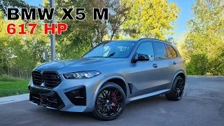 First Look: 2024 BMW X5 M Competition With 617 Hp Walkaround Review