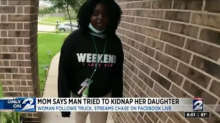 Mom says man tried to kidnap her daughter