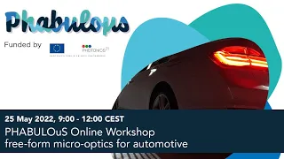 WORKSHOP: free-form micro-optics for automotive applications