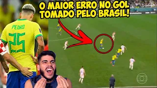 ESSE FOI O MAIOR ERRO DA SELEÇÃO BRASILEIRA NO GOL DA CROACIA! ANALISE BRASIL X CROACIA