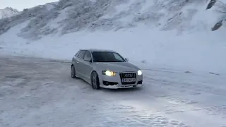 Audi A3 3,2 VR6 quattro (haldex) snow drift