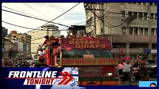 Motorcade ng 'FPJ's Batang Quiapo,' dinumog ng fans | Frontline Tonight