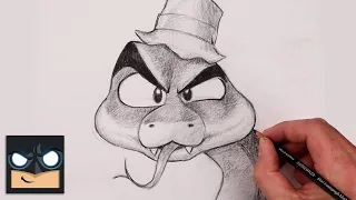 How To Draw Mr.Snake | Bad Guys Sketch Tutorial