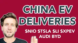 NIO and Tesla China Deliveries. Thoughts on BYD, XPEV, LI Auto sales.