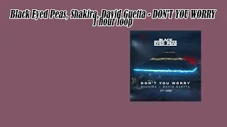 Black Eyed Peas, Shakira, David Guetta - DON'T YOU WORRY - 1 hour music