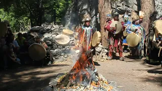 2 й съезд шаманов камлания 1