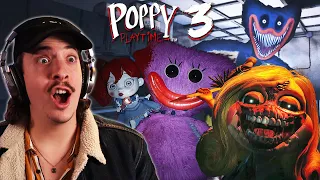 CATNAP AND HUGGY WUGGY ARE A TERRIFYING COMBO | Poppy Playtime: Chapter 3 - Deep Sleep Full Game