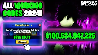*NEW* ALL WORKING CODES FOR BLOX FRUITS IN 2024 FEBRUARY! ROBLOX BLOX FRUITS CODES | FREE FRUITS!!