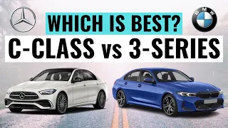 2023 Mercedes C-Class VS BMW 3-Series || Which Sport Sedan Should You Buy?