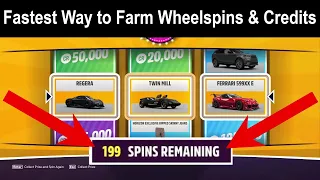 Forza Horizon 5 - The NEW BEST way to Farm Super Wheelspins & Money (How to get Wheelspins Tutorial)