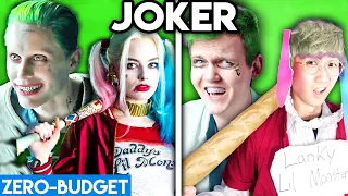 JOKER & HARLEY QUINN WITH ZERO BUDGET! (MOVIE PARODY)