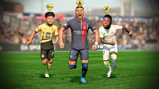 EA FC 24 Speed Test - Fastest Players in the game! (ft. Mbappe, Vinicius Jr, Davies)