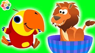 Animales para Niños con Vocabu-Larry-o - Huevos Sorpresa | BabyFirst Español