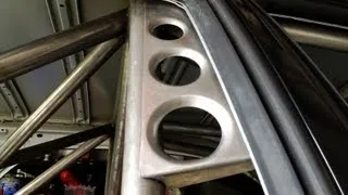 HOW TO: Making a DIMPLE DIE Gusset - WRX Wagon - Custom Roll Cage - TMR Customs