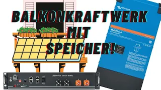 [Balkonkraftwerk] Speicher und Nulleinspeisung mit Victron Energy Multiplus II!