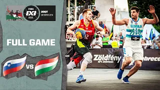 Slovenia v Hungary | Men's - Full Game | FIBA 3x3 Universality Olympic Qualifying Tournament