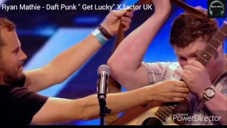 Funny audition - Ryan Mathie - Daft Punk "Get Lucky" X factor UK