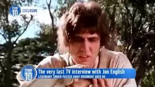 Jon English's Last Interview