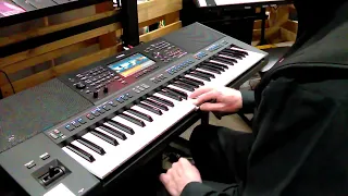 Yamaha PSRSX700  One Touch Settings Demonstrated at Prestige Pianos Preston Vic