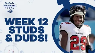 Fantasy Recap NFL Week 12: Winners & Losers (Fantasy Football Today in 5 Podcast)