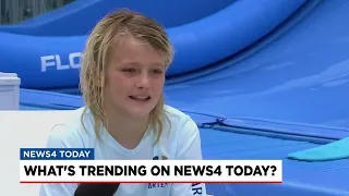 An 11-year-old from New Jersey made a goal to surf 1,000 days in a row