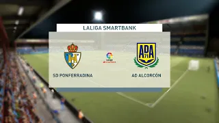 Ponferradina vs Alcorcon | Segunda Division (08/02/2021) | Fifa 21