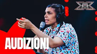 SARAFINE, da impiegata a musicista canta "MALATI DI GIOIA" | X Factor 2023 AUDIZIONI