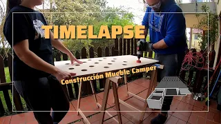 TIMELAPSE Construcción mueble CAMPER Proace City Verso | Berlingo | Rifter | Combo