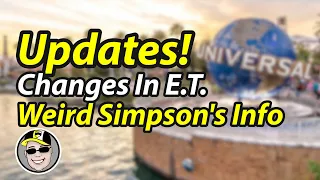 Universal Updates! What's New at Universal Studios? | Additions to the ET Attraction | Food Review