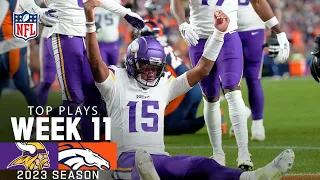 Minnesota Vikings Top Plays vs. Denver Broncos | 2023 Regular Season Week 11