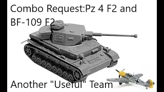 War Thunder: Combo Request, Panzer 4 F2 and BF-109 F-2. Another "Useful" team!