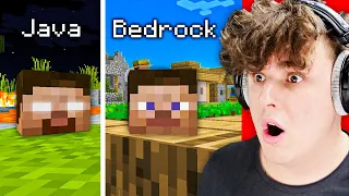 RÓŻNICE MIĘDZY MINECRAFT JAVA a BEDROCK!!!