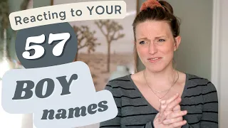 Reacting to your unique baby boy names from Instagram!