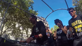 Sonicore aka Sonico @ Techno Parade 2017 Part 1,  Sept 20, Paris.