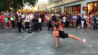FLOOR LEGENDZ performance at Leicester Square