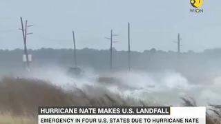 Hurricane Nate makes US landfall
