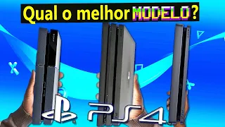 Qual modelo do PS4 é o Melhor? (Comparando)